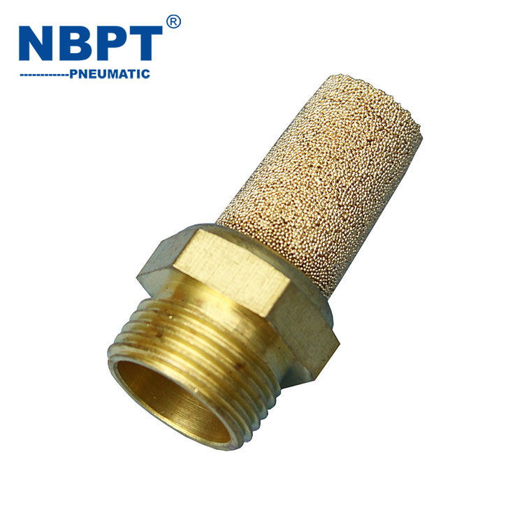 Pneumatic Parts Brass Pneumatic Silencer